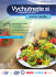 Letní salát - směs listových salátů, čerstvá zelenina, dresink