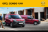 Combo Van katalog - Užitkové vozy Opel