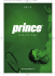 Katalog Prince Tenis 2015