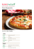 Pizza Margherita - Úvod
