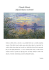 Claude Monet - Západ slunce na Seině