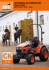 univerzální kompaktní traktory kioti ck22 • ck27 • ck35